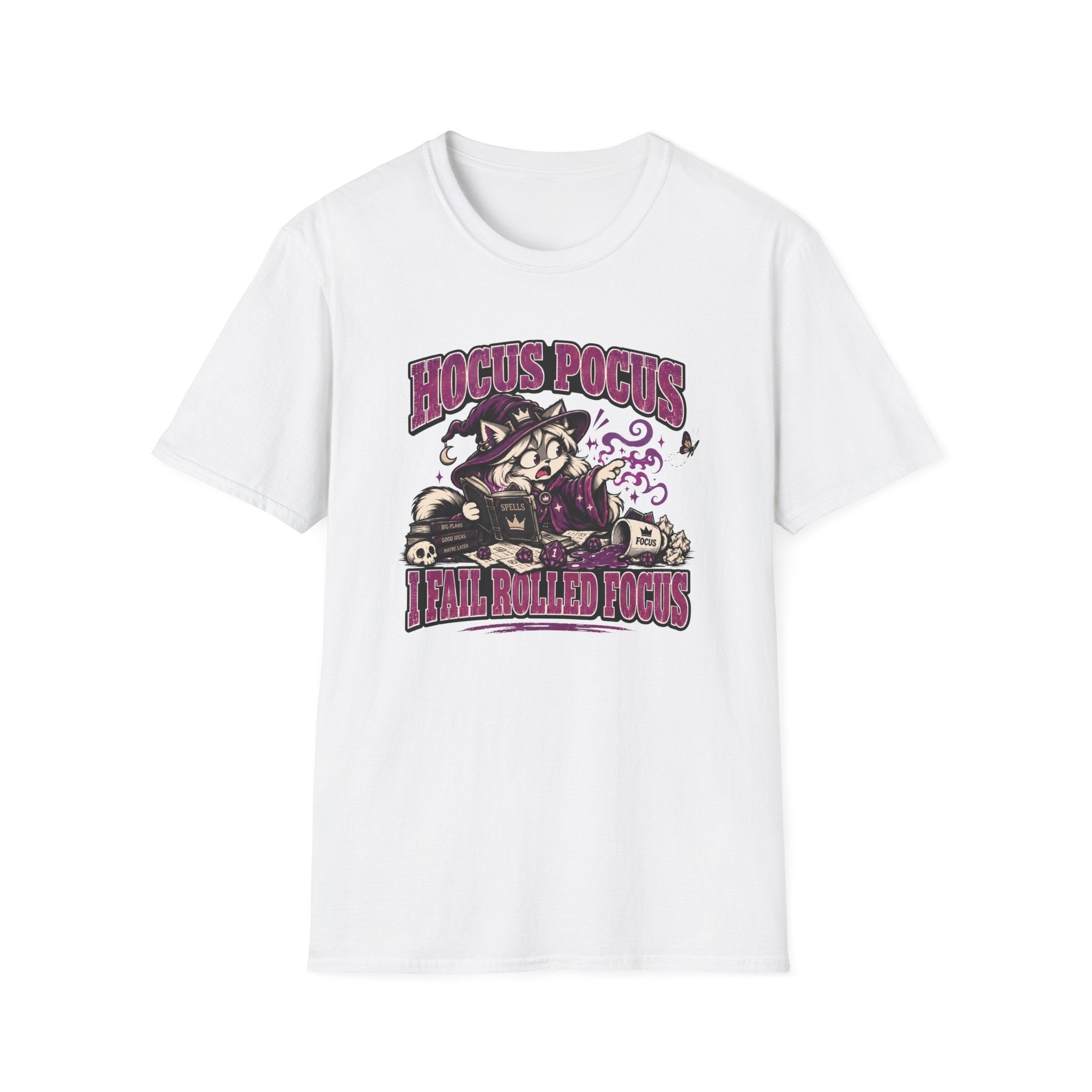 Hocus Pocus I Fail Rolled Focus T-Shirt
