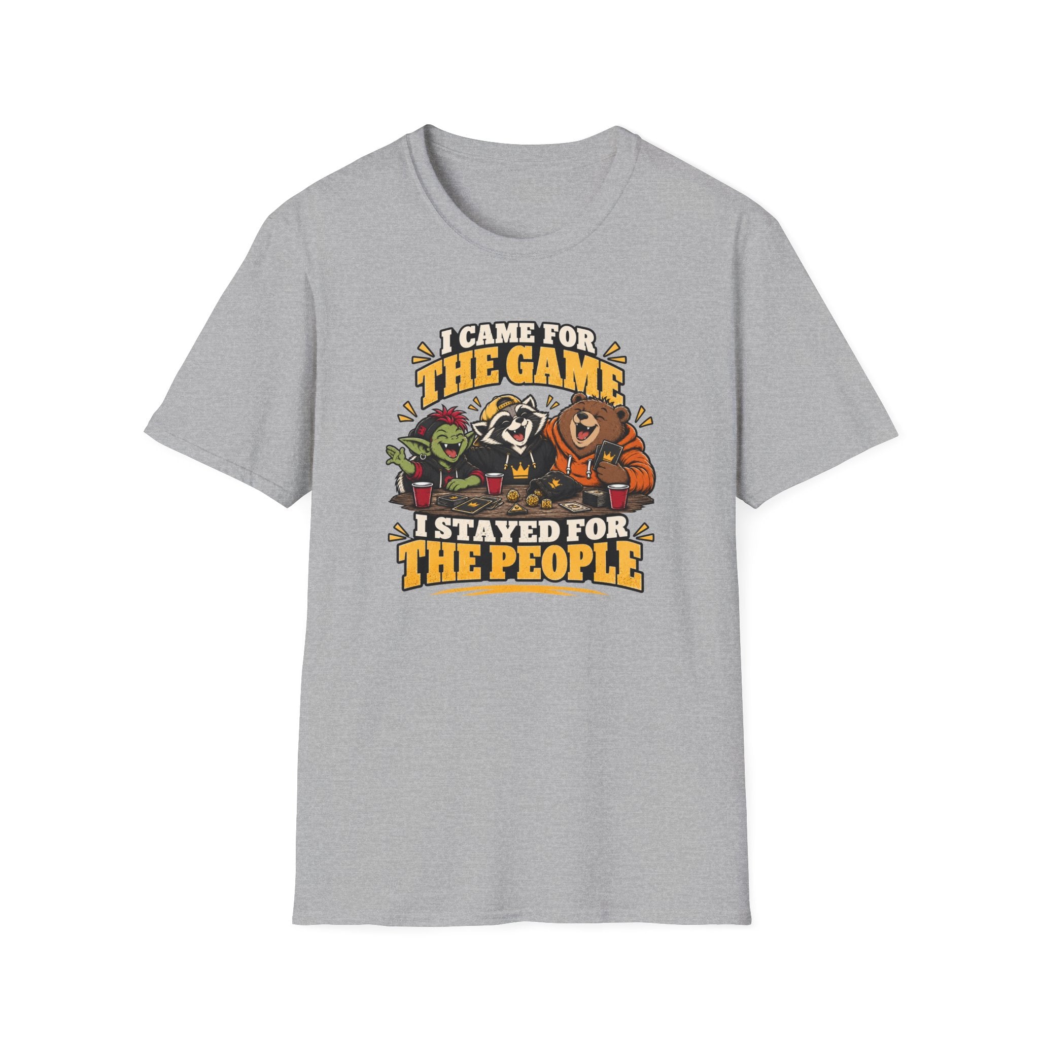 I Came For The Game I Stayed For The People T-Shirt