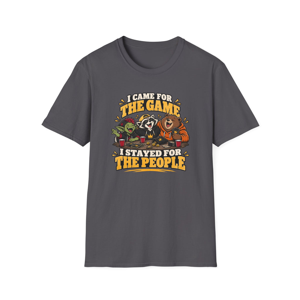 I Came For The Game I Stayed For The People T-Shirt