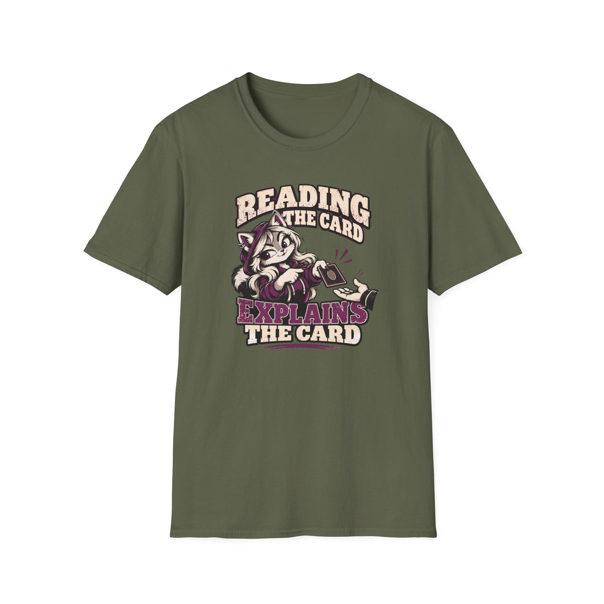 Reading The Card Explains The Card T-Shirt