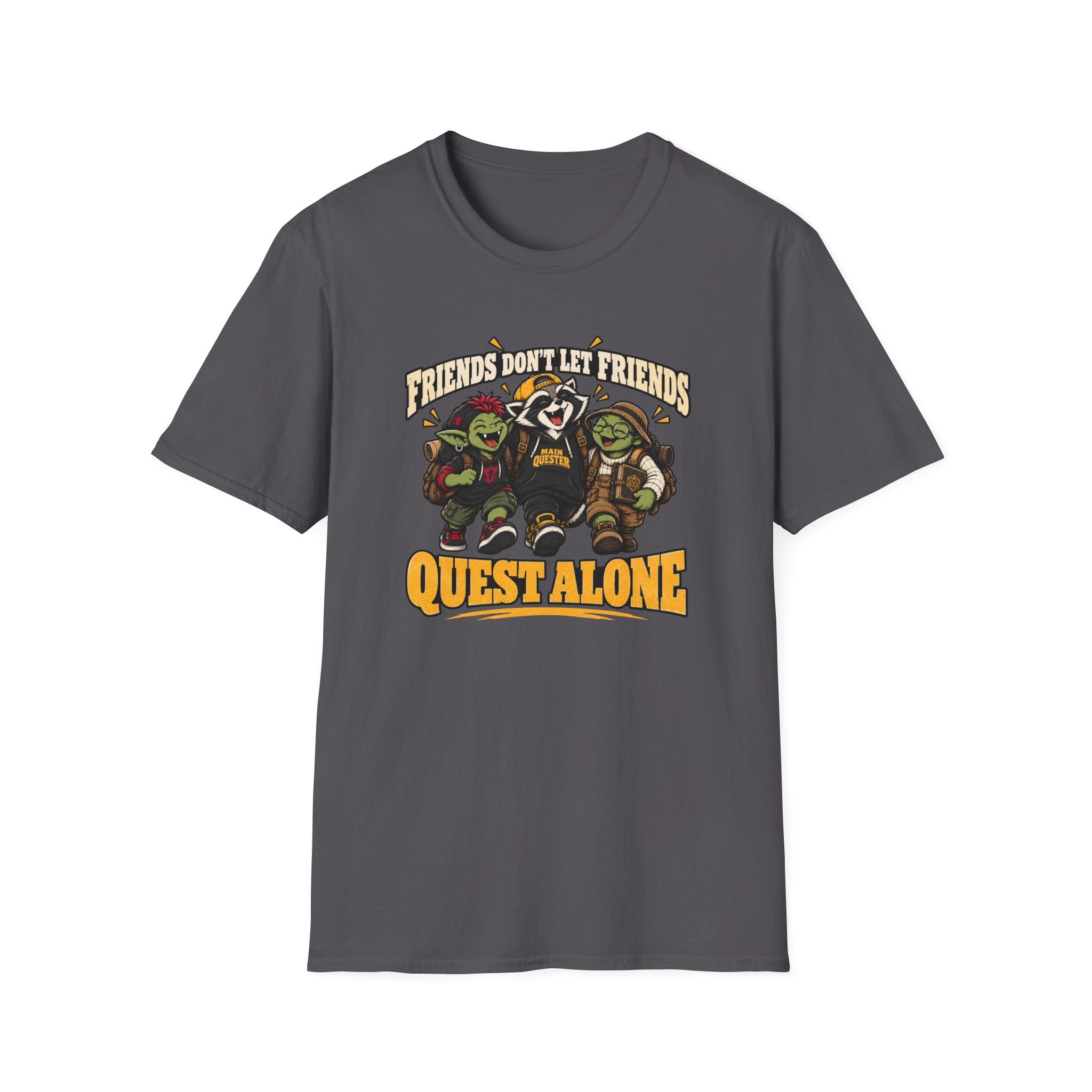 Friends Don't Let Friends Quest Alone T-Shirt