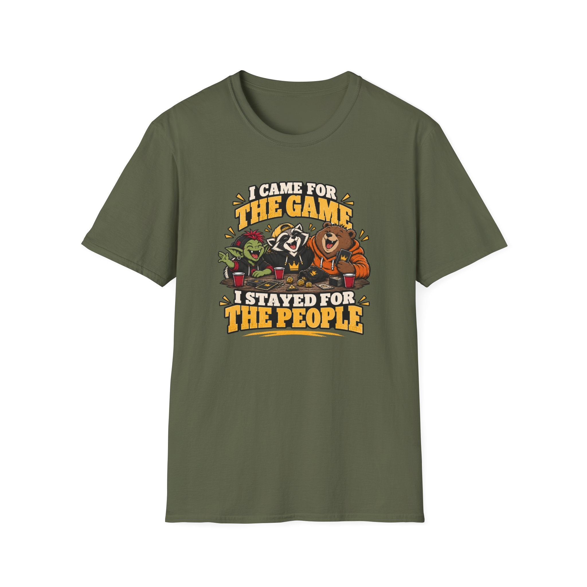 I Came For The Game I Stayed For The People T-Shirt