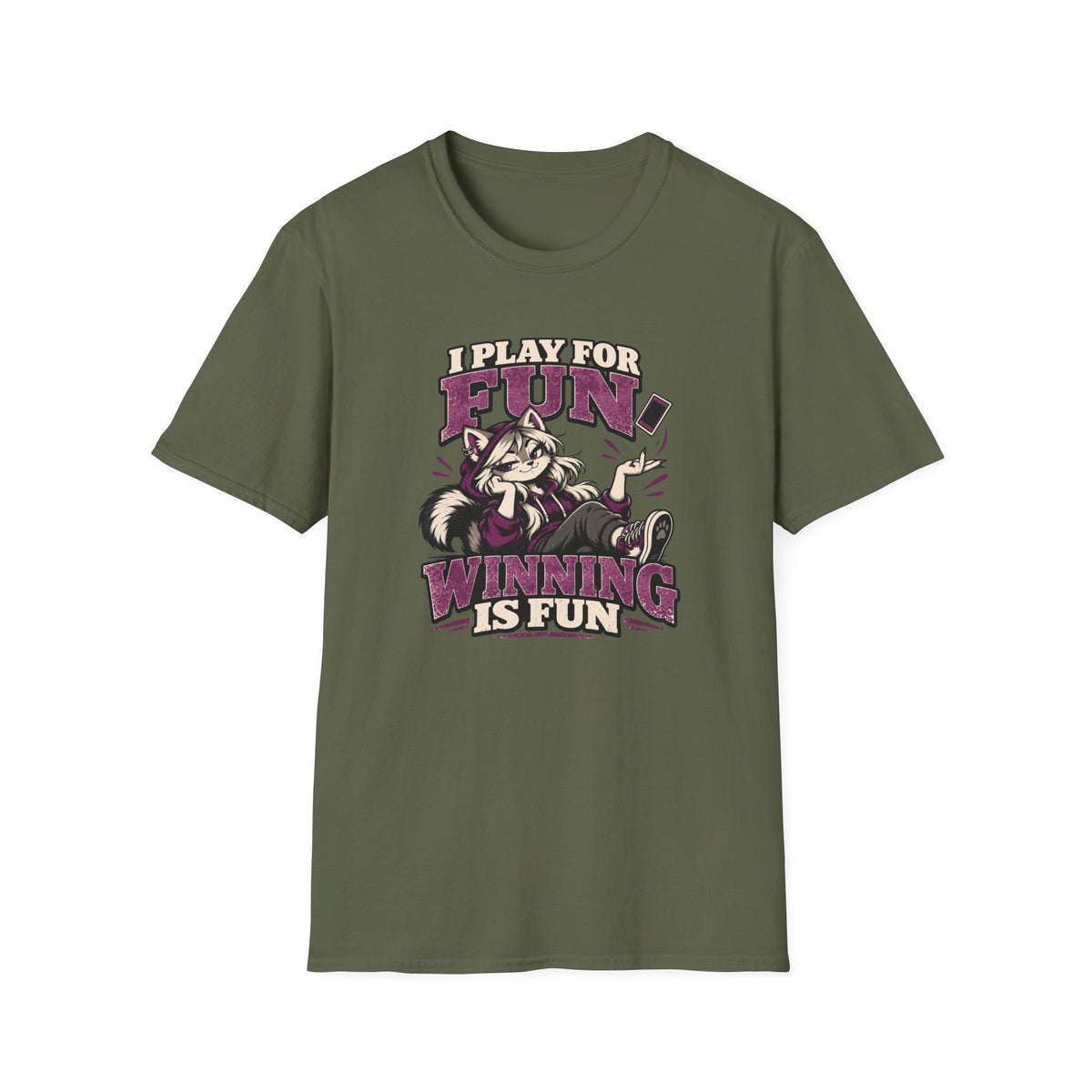 I Play For Fun Winning Is Fun T-Shirt