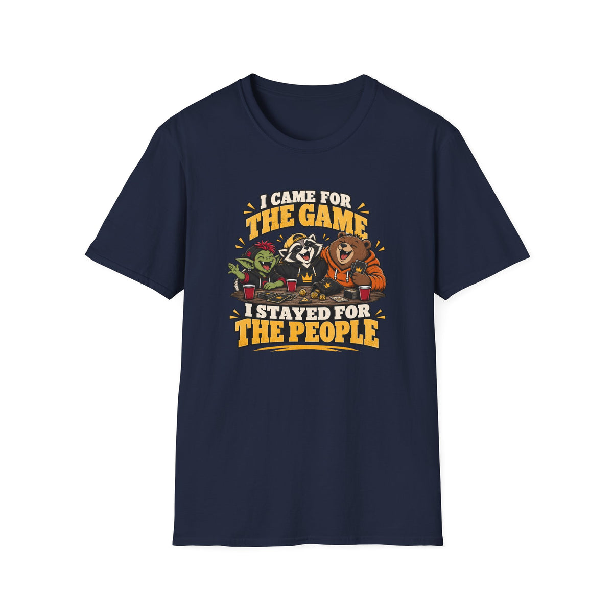 I Came For The Game I Stayed For The People T-Shirt