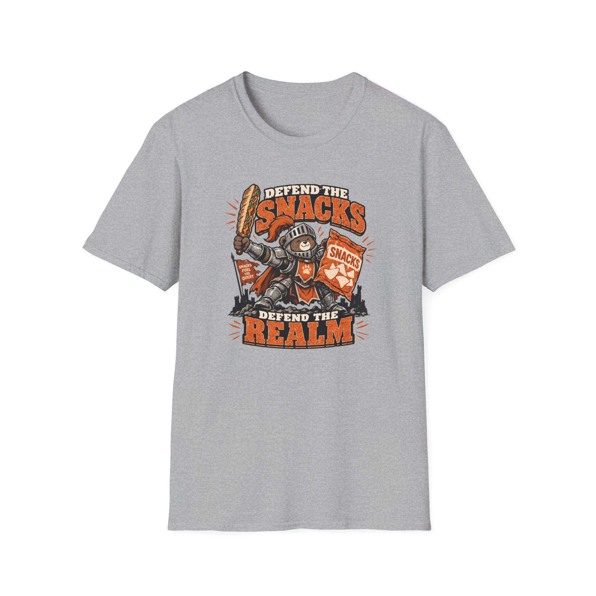 Defend The Snacks Defend The Realm T-Shirt