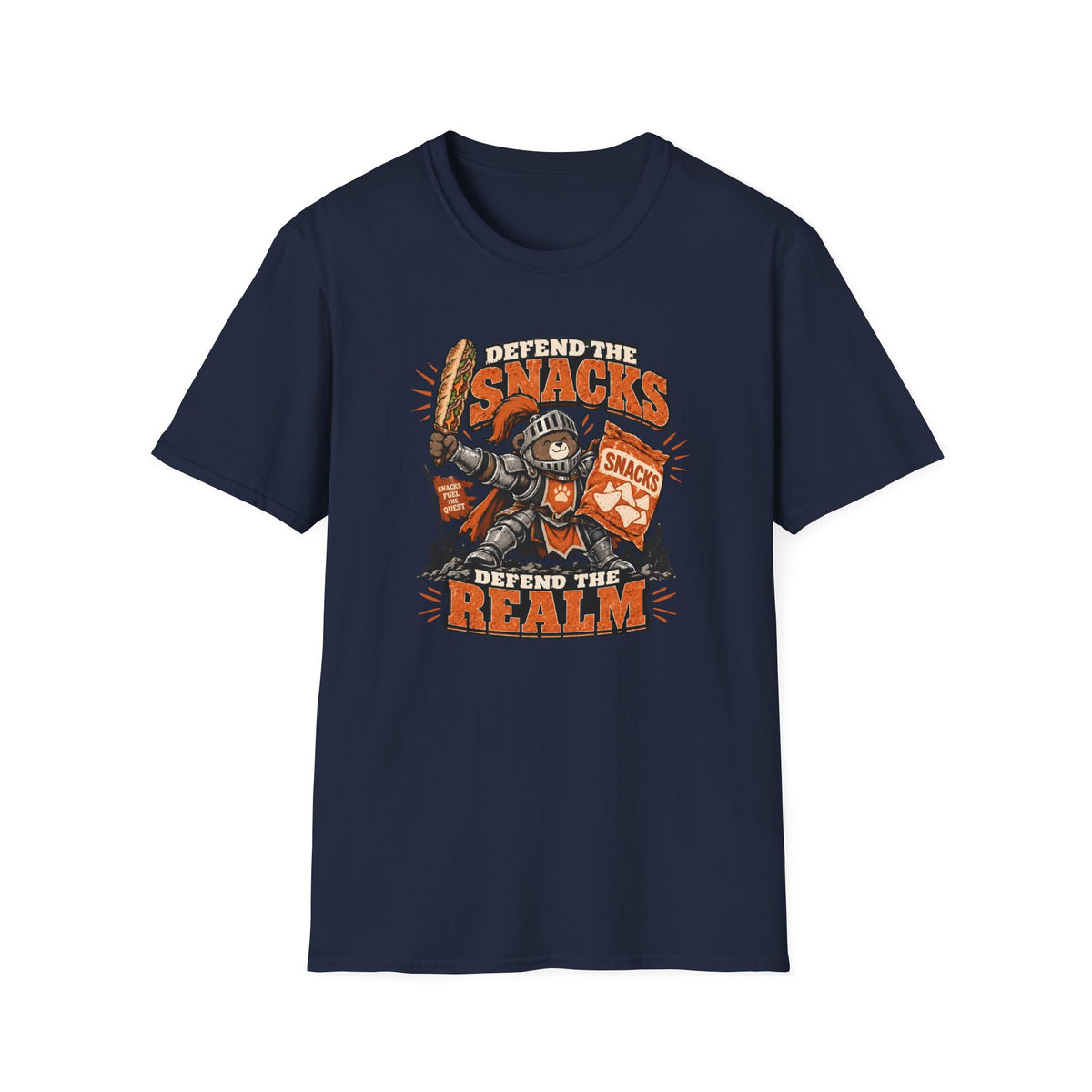 Defend The Snacks Defend The Realm T-Shirt