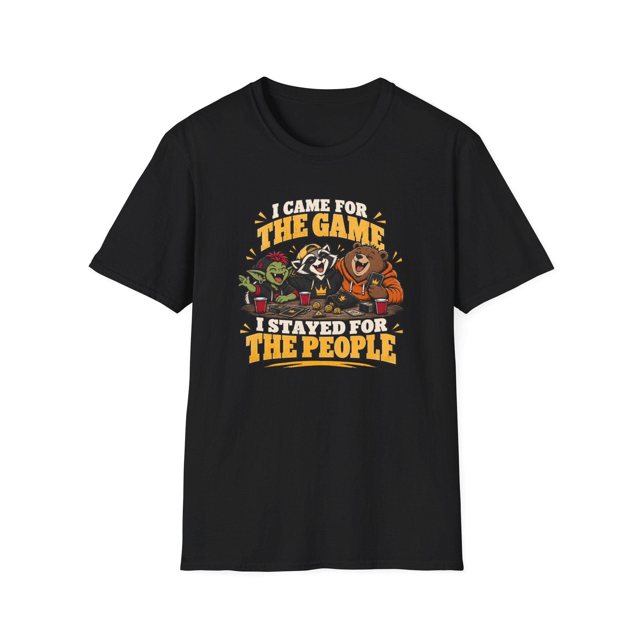 I Came For The Game I Stayed For The People T-Shirt