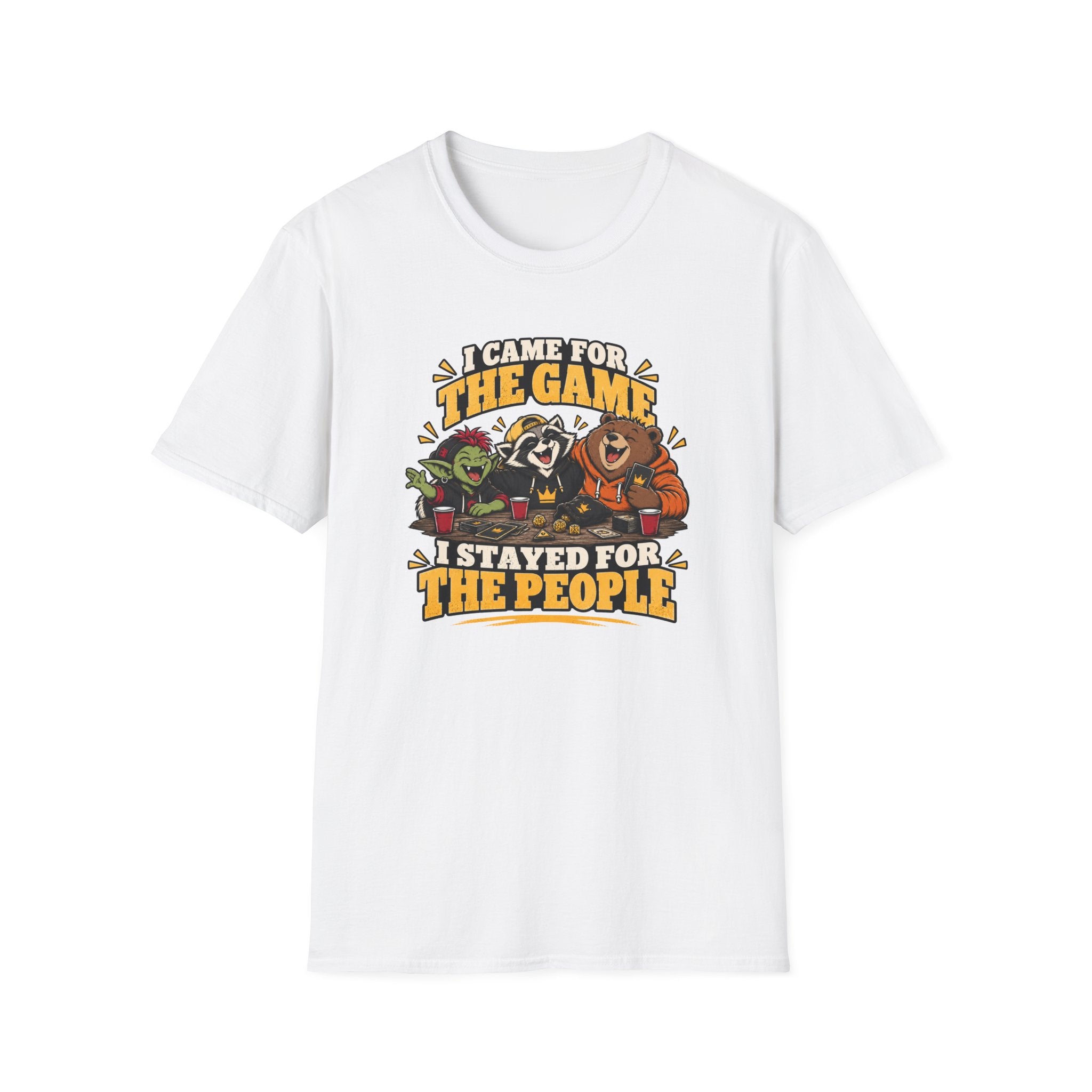 I Came For The Game I Stayed For The People T-Shirt