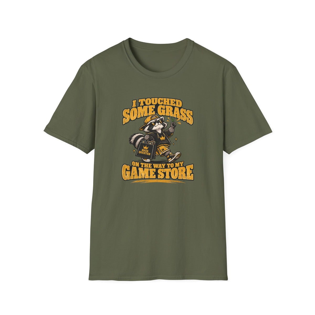 I Touched Some Grass On The Way To My Game Store T-Shirt