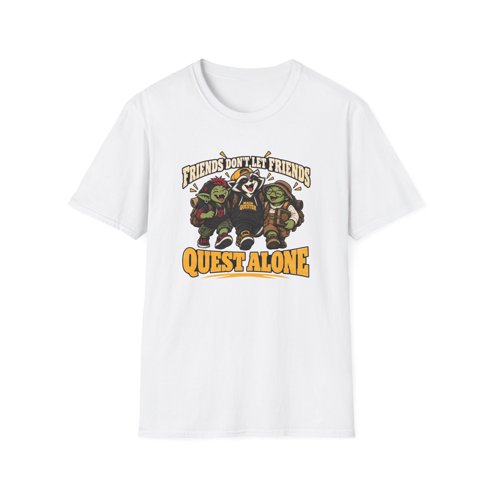 Friends Don't Let Friends Quest Alone T-Shirt